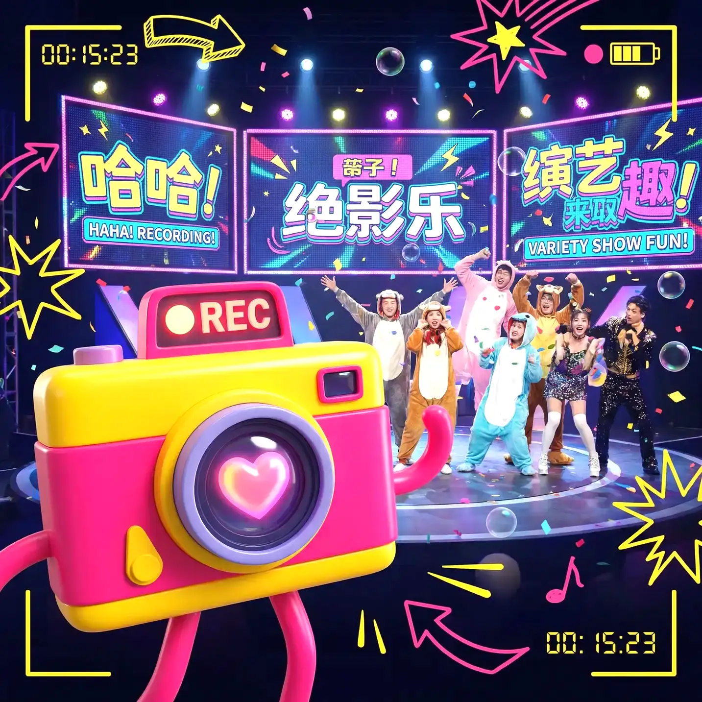 双马尾萝莉 经典综艺 - 极限挑战
